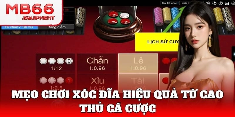Chiến thuật chơi Xóc Đĩa không thua